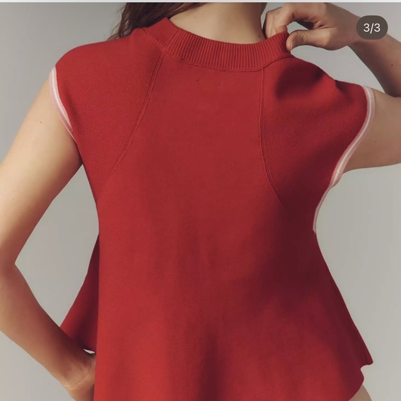 Maeve knitted muscle shirt Sweater. Small. - Picture 3 of 8